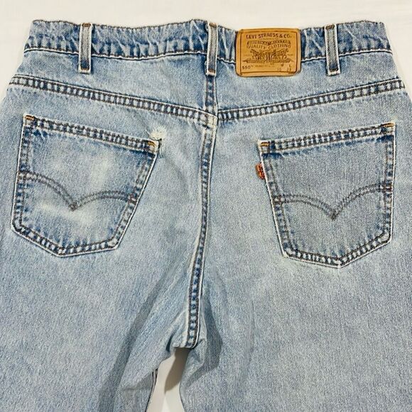 Vintage Levi’s Orange Tab 550 Relaxed Fit Husky W36 L29 Blue Jeans